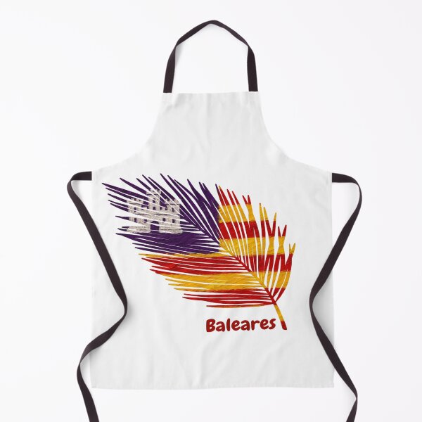 Item preview, Abstract Flag of the Balearic Islands – Feather Design designed and sold by ArteJorge48.