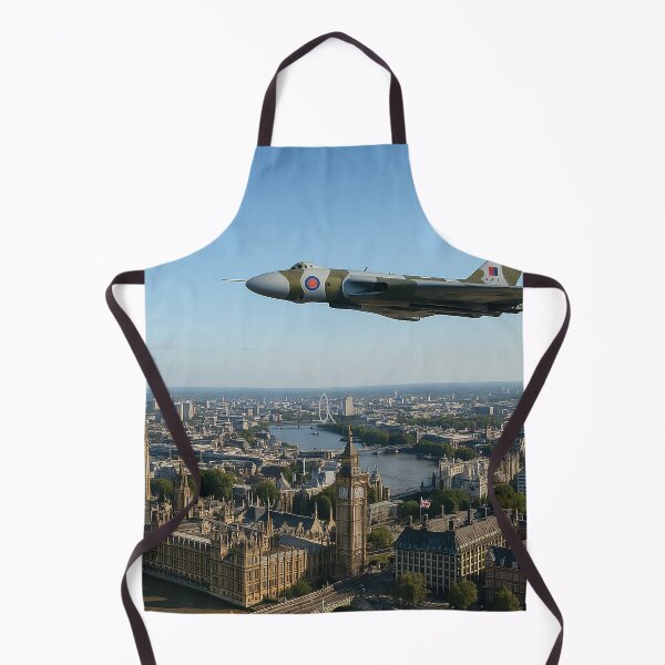 Artikelvorschau, Avro Vulcan über London entworfen und verkauft von Skyframe Aviation.