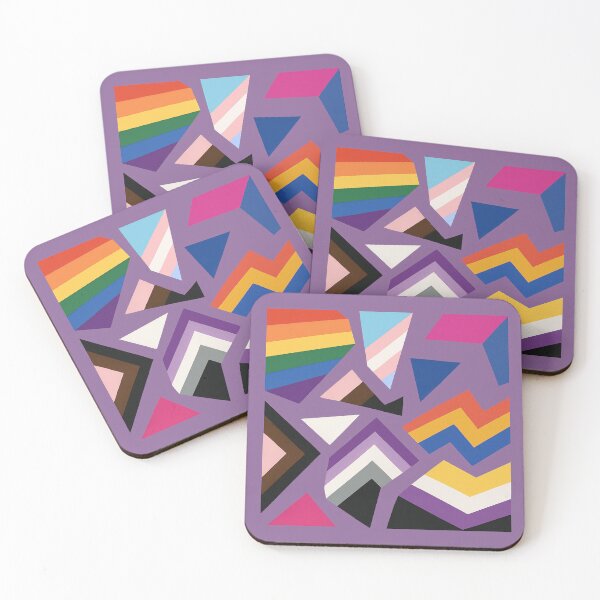 Item preview, Fragmented Pride Flags Collage designed and sold by Owcomm.