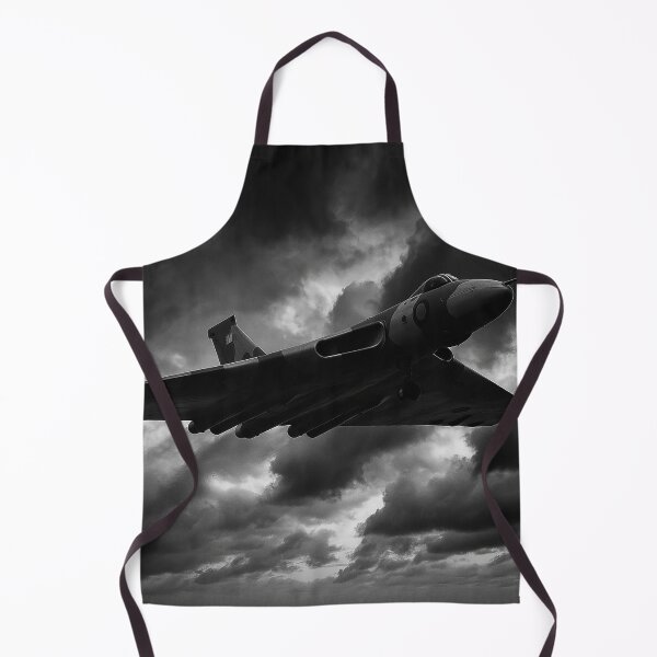 Item preview, Avro Vulcan in Black and White RAF Bomber in Stormy Skies designed and sold by Skyframe Aviation.