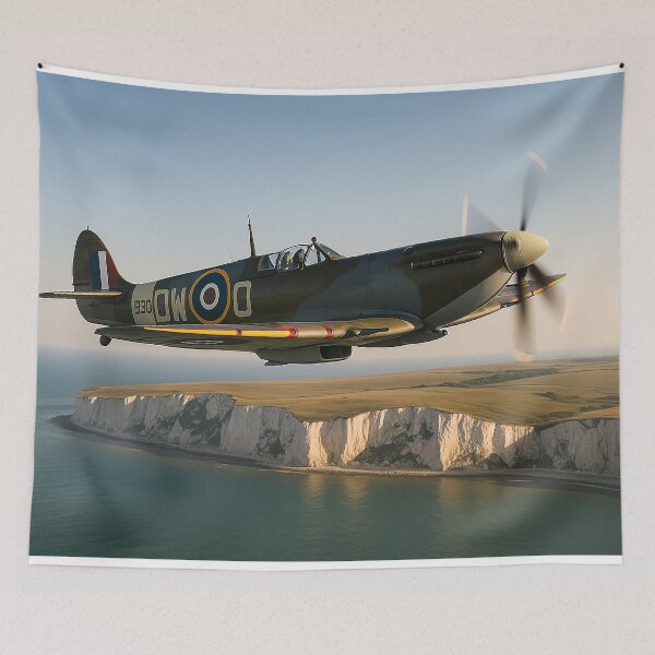 Item preview, Supermarine Spitfire Mk I Over the White Cliffs of Dover designed and sold by Skyframe Aviation.