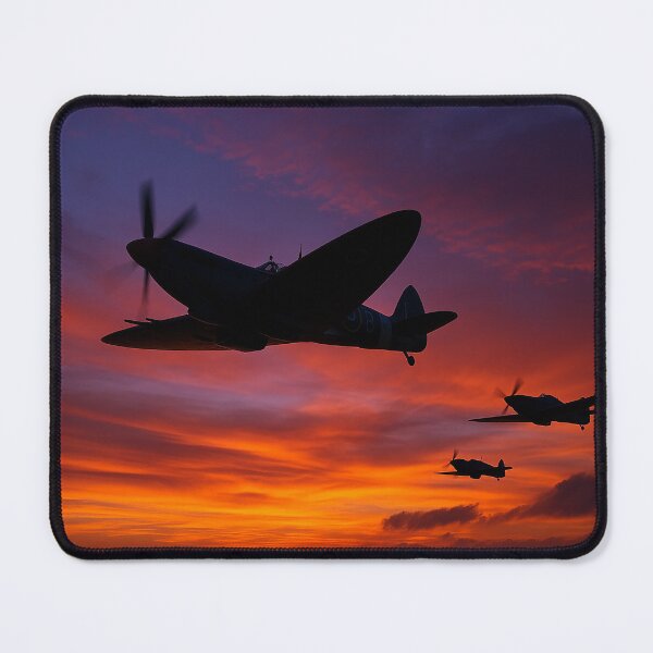 Item preview, Spitfire and Hurricanes at Sunrise designed and sold by Skyframe Aviation.