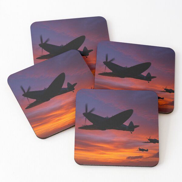 Item preview, Spitfire and Hurricanes at Sunrise designed and sold by Skyframe Aviation.
