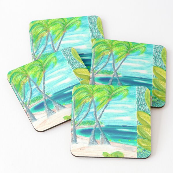 Item preview, caribe beach and garden designed and sold by Tereza Pilar  Art.
