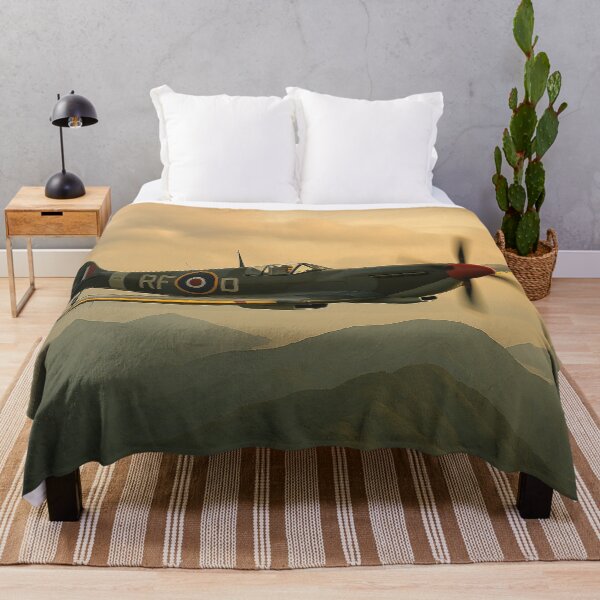 Item preview, Spitfire Mk 24 Over Hong Kong RAF Postwar Patrol in Tropical Haz designed and sold by Skyframe Aviation.