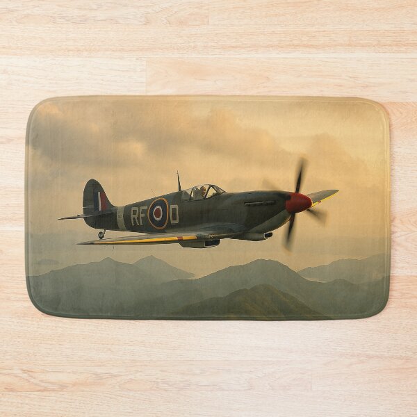 Item preview, Spitfire Mk 24 Over Hong Kong RAF Postwar Patrol in Tropical Haz designed and sold by Skyframe Aviation.