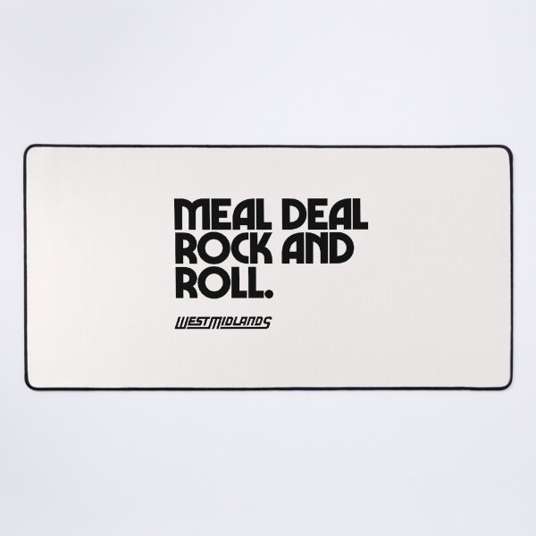 Item preview, West Midlands Meal Deal Rock and Roll (White Logo) designed and sold by West Midlands Church of Merch.