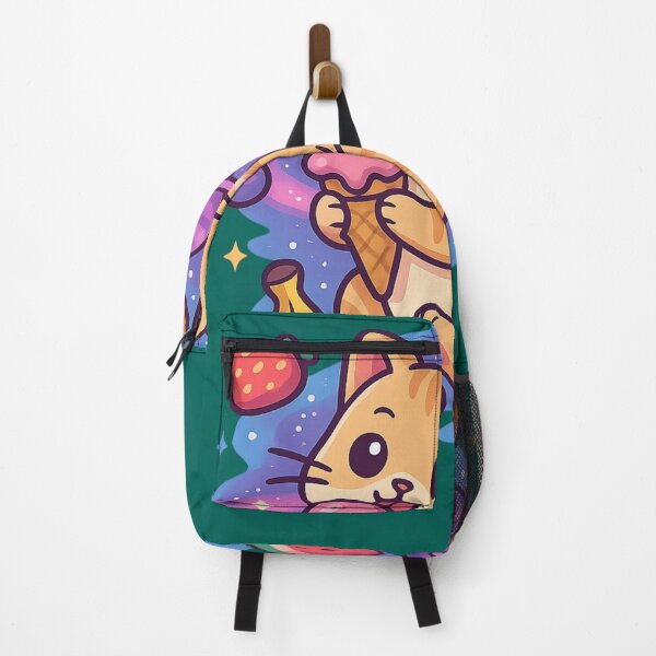 Item preview, Space Cat Eating Fruits and Ice Cream Art designed and sold by ‏Designly Yours‏.