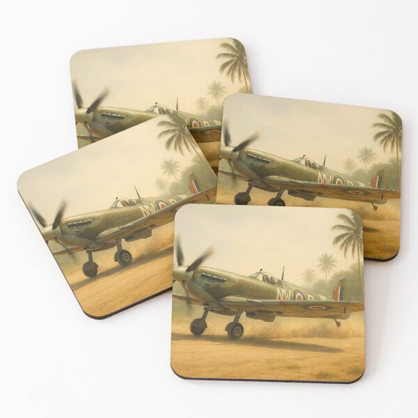 Item preview, Spitfire Mk XVIII Takeoff in Tropical Theatre, WWII India designed and sold by Skyframe Aviation.