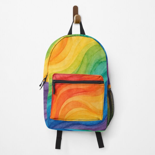 Item preview, Rainbow Waves Pride designed and sold by Owcomm.