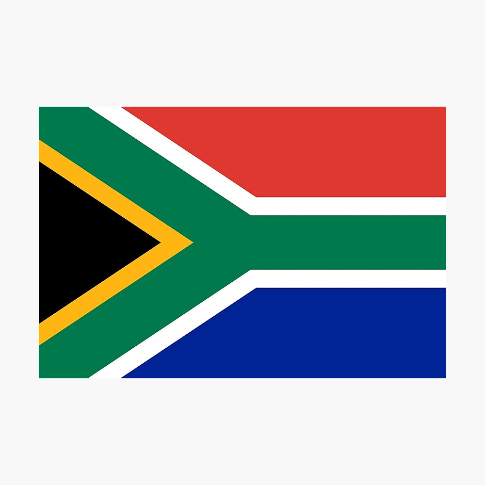 Vlag van Suid-Afrika - Flag Metal Print by Martstore | Redbubble