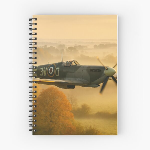 Item preview, Spitfire Mk XVI Over Autumn Countryside designed and sold by Skyframe Aviation.