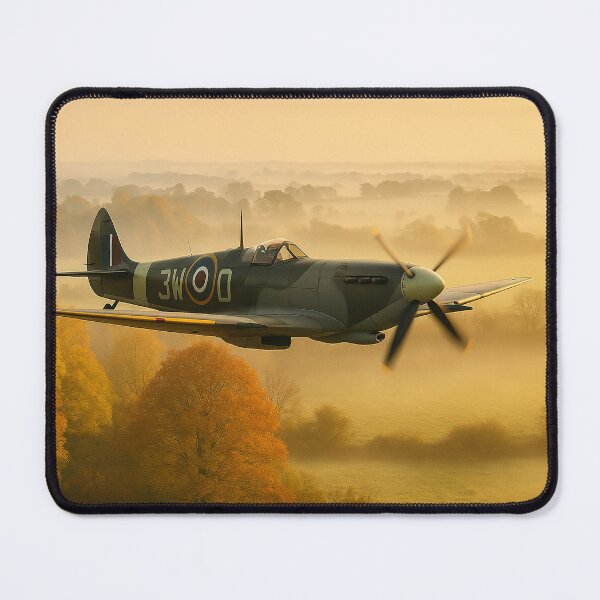 Item preview, Spitfire Mk XVI Over Autumn Countryside designed and sold by Skyframe Aviation.