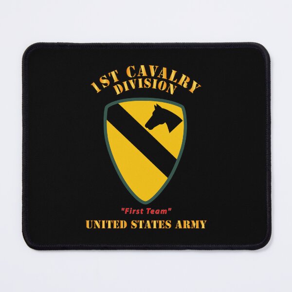 Item preview, Army - SSI - 1st Cavalry Division - First Team - US Army X 300 designed and sold by Military Insignia Products.