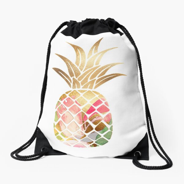 pineapple dance bag rose gold