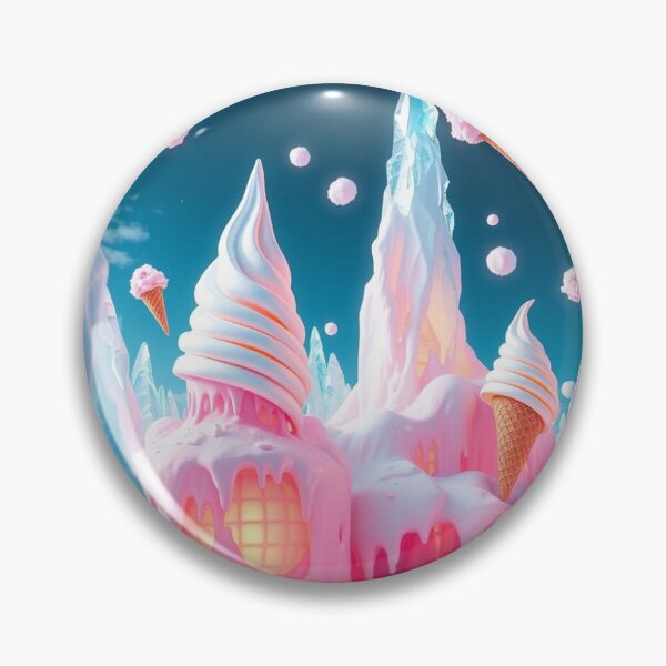 Artikelvorschau, Dreamy Ice Wonderland – Schmelzende Türme, leuchtende Farben & süße Fantasie für echte Ice Cream Lovers entworfen und verkauft von FotoworldEdel.