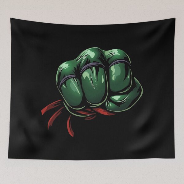 Item preview, Turtle Power, Mutant Fist, Political designed and sold by Burn-Ego.