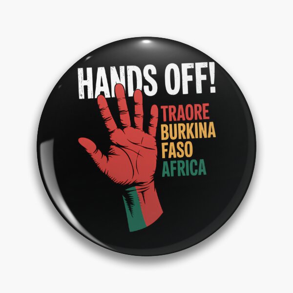Item preview, Hands off Traore Burkina Faso Africa Ibrahim Traoré designed and sold by brynatshop.