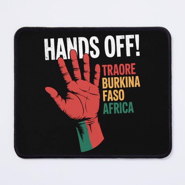 Item preview, Hands off Traore Burkina Faso Africa Ibrahim Traoré designed and sold by brynatshop.