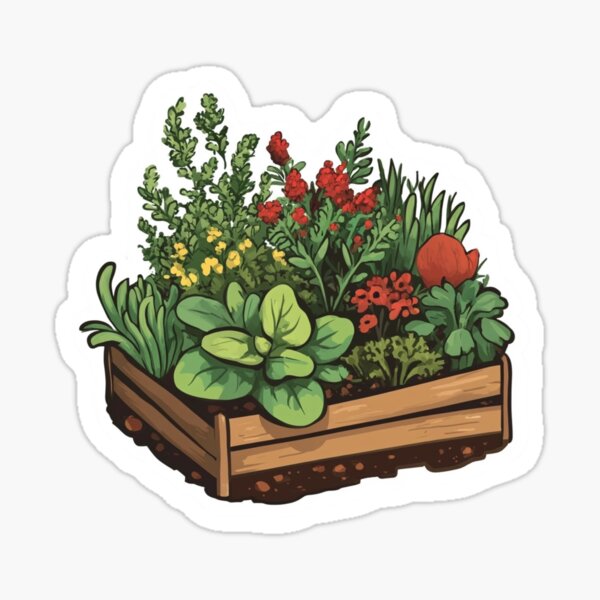 Item preview, Flower and Vegetable Garden Bed  designed and sold by Kiradesigns06.