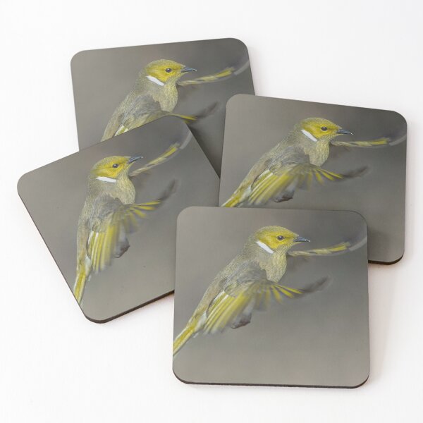 Item preview, White Plumed Honeyeater designed and sold by Nick Vertsonis.