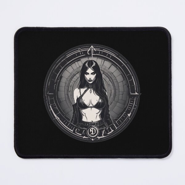 Item preview, Classy Goth, Anime Girl, Circular Design designed and sold by Burn-Ego.