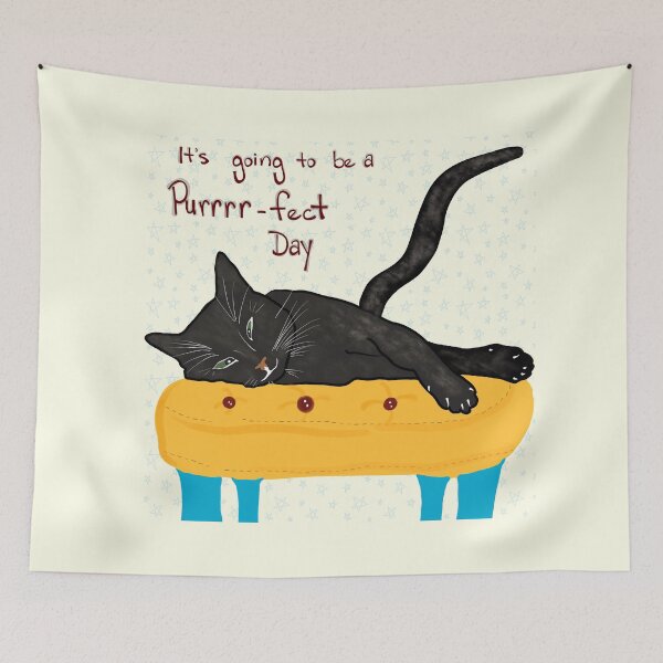 Item preview, Purrrr-fect Day designed and sold by WeChasetheSun.