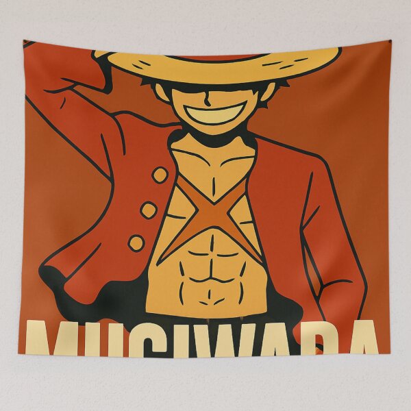 Item preview,  MUGIWARA – Bold Minimalist Luffy Art (One Piece Inspired) designed and sold by Krushnal Patil.