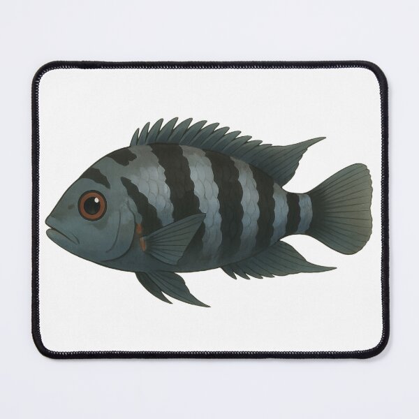 Item preview, Convict cichlid (Amatitlania nigrofasciata) designed and sold by My-Thing.