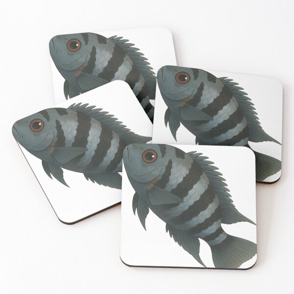 Item preview, Convict cichlid (Amatitlania nigrofasciata) designed and sold by My-Thing.