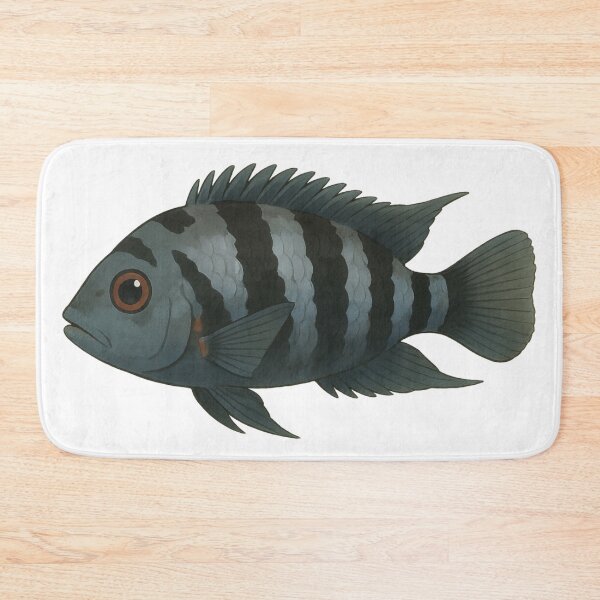 Item preview, Convict cichlid (Amatitlania nigrofasciata) designed and sold by My-Thing.