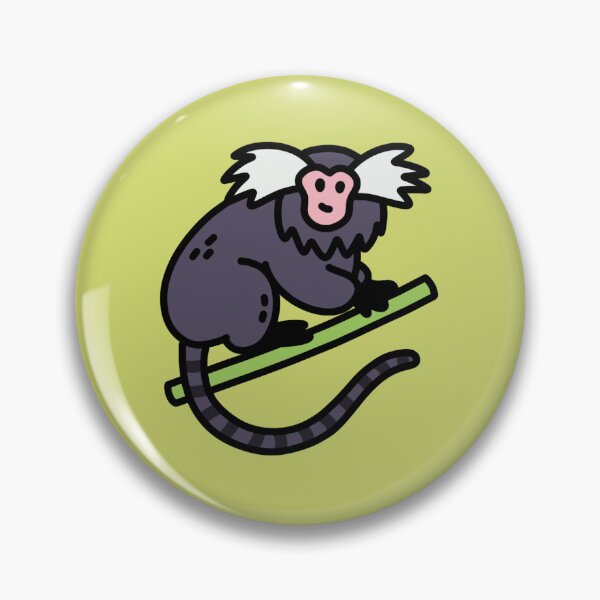 Item preview, Marmoset Cute Adorable Tiny Primate for Jungle Animal Lovers designed and sold by CuddlesAndLearn.
