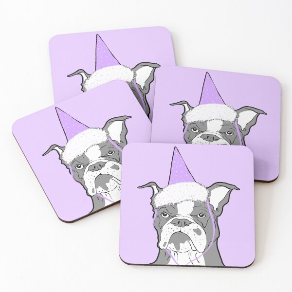 Item preview, Funny Dog with Party Hat designed and sold by Luckagrafika.