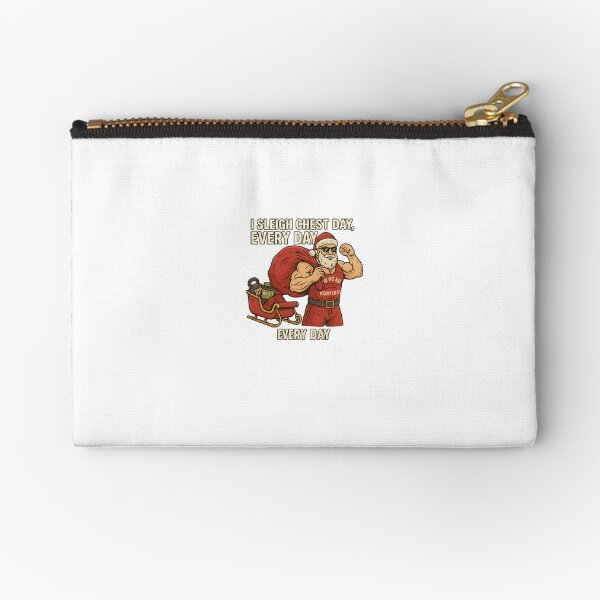 Item preview, “Santa Gains: Swole Saint Delivers PRs, Not Presents!” designed and sold by Alphawearusa.