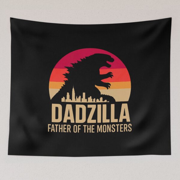 Item preview, Dadzilla Father Of The Monsters  designed and sold by wesdesignshop.