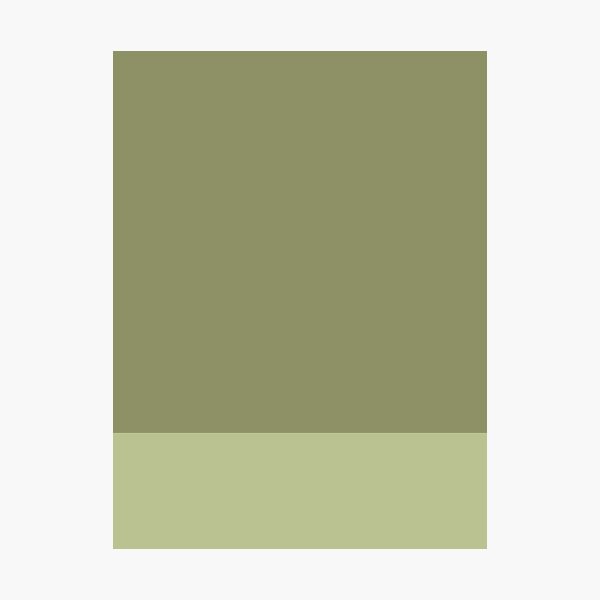 Item preview, Minimalist Color Block Moss Green designed and sold by StoneworkDesign.