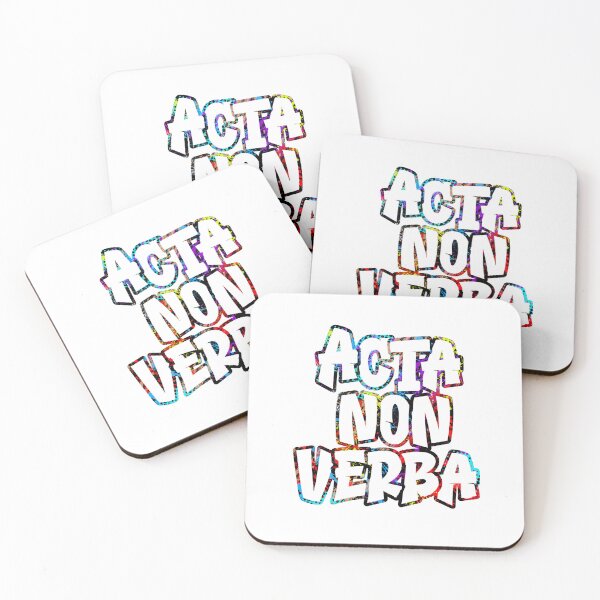 Item preview, Acta Non Verba. Acts not words designed and sold by Volak.design.