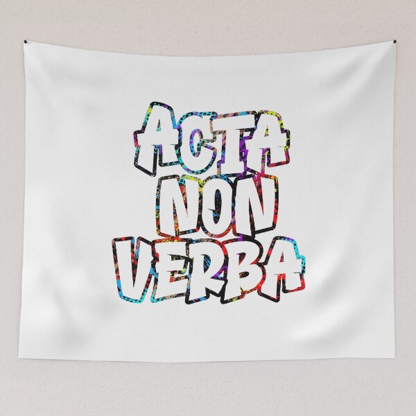 Item preview, Acta Non Verba. Acts not words designed and sold by Volak.design.