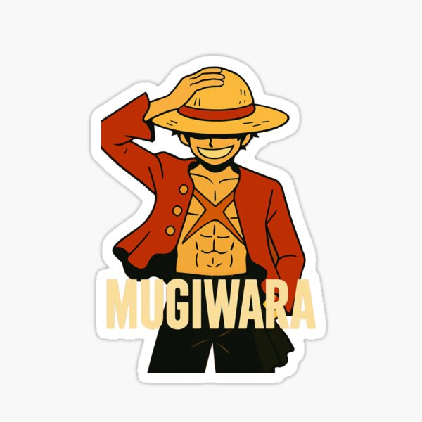 Item preview, MUGIWARA – Bold Minimalist Luffy Art (One Piece Inspired) designed and sold by Krushnal Patil.