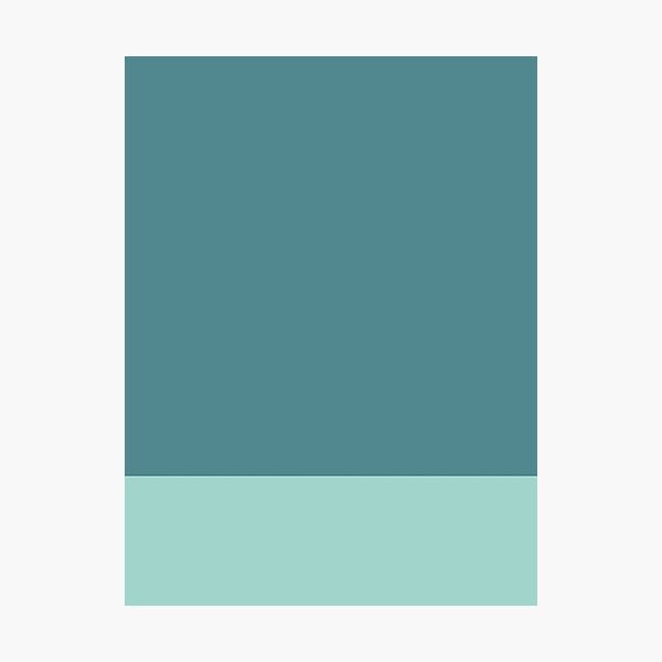 Item preview, Minimalist Color Block Teal designed and sold by StoneworkDesign.
