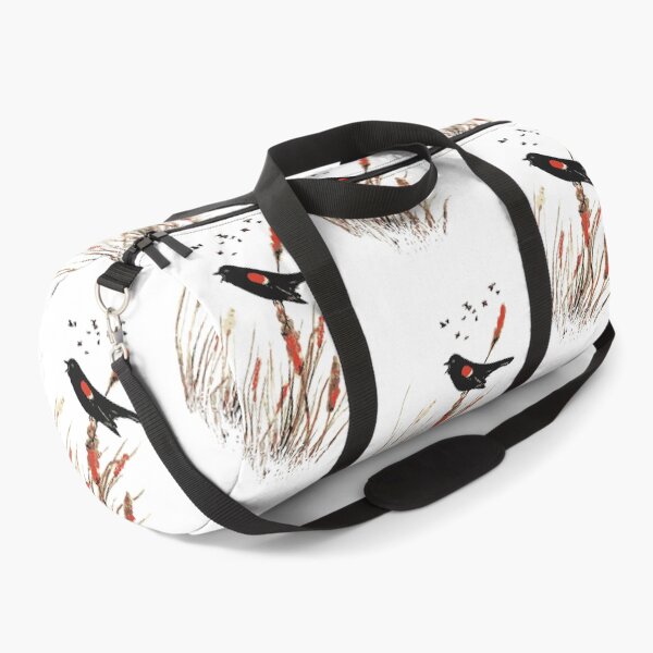 Item preview, Watercolor Red Wing Blackbird Bird Nature Art designed and sold by countrymouse.
