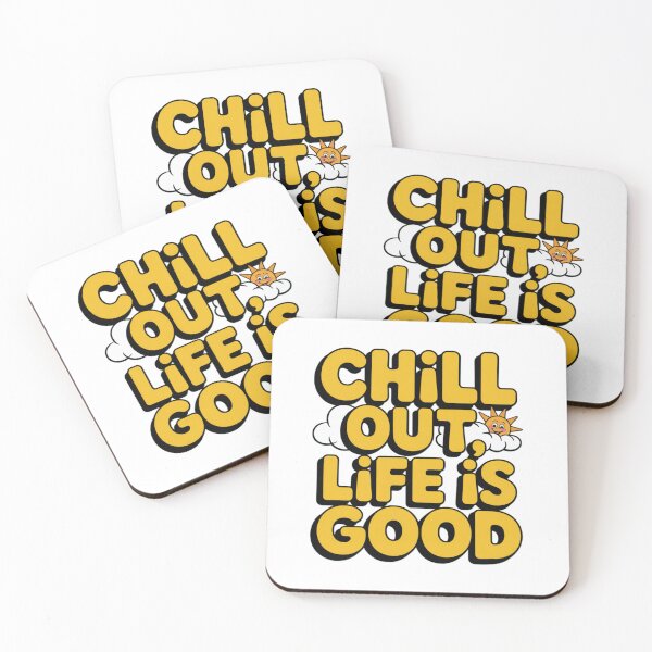 Item preview, Life is Good: Stay Chill and Relax designed and sold by Chill and Joy Studio .