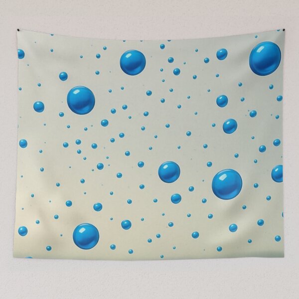 Item preview, Blue Raindrops on the Window designed and sold by Graphiqe.