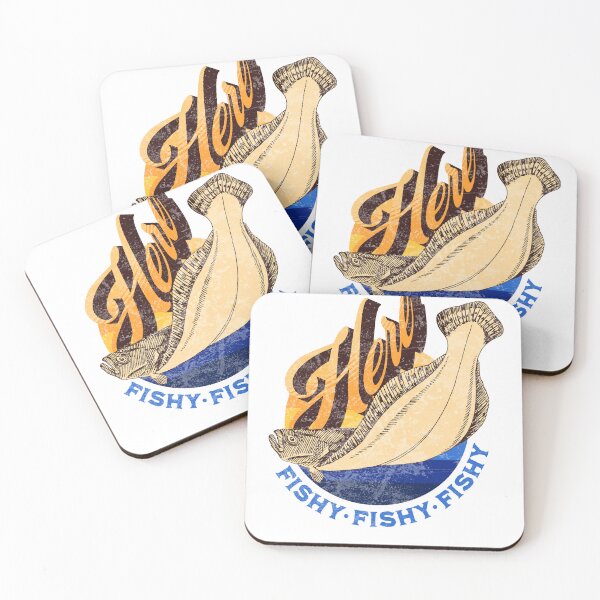 Item preview, funny vintage Fishing Lover Gift Here Fishy Gift For Fisherman designed and sold by LuxeGraphix.