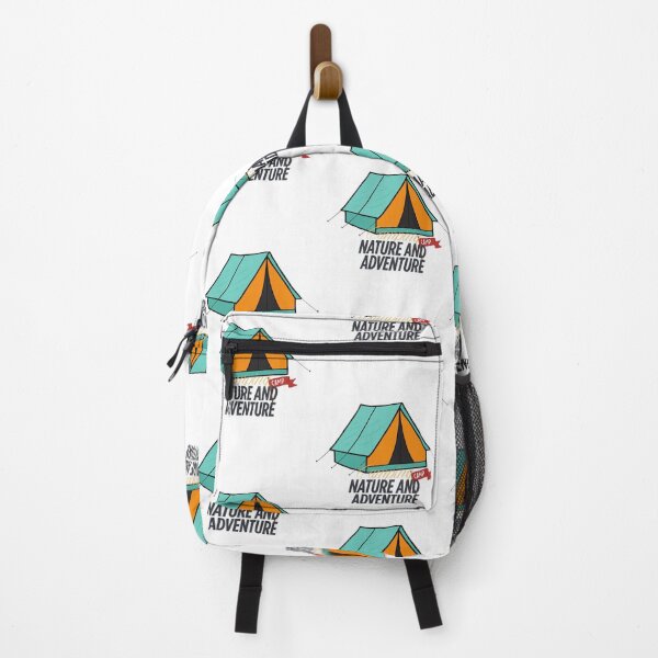 Item preview, CAMPING NATURE AND ADVENTURE WITH TENT designed and sold by infinitearte.