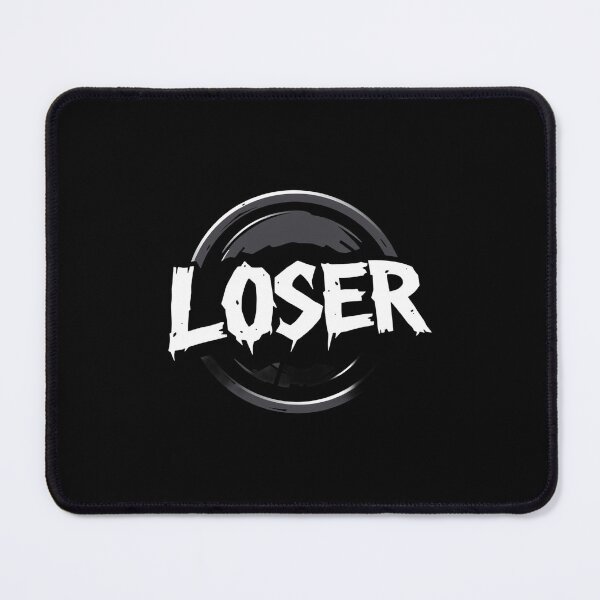 Item preview, Loser, Circular Logo, Nerdcore designed and sold by Burn-Ego.