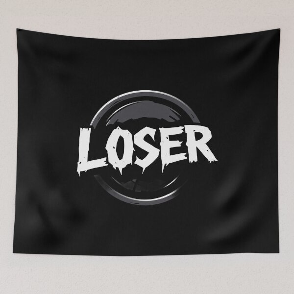 Item preview, Loser, Circular Logo, Nerdcore designed and sold by Burn-Ego.