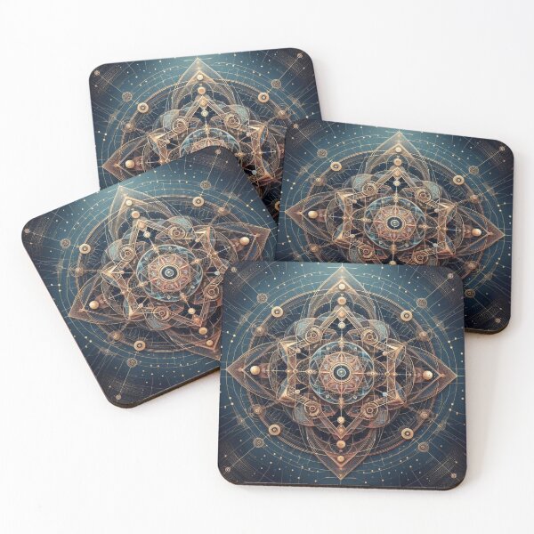 Item preview, geometric,decorative,mystic patterns designed and sold by Dogandesighn.