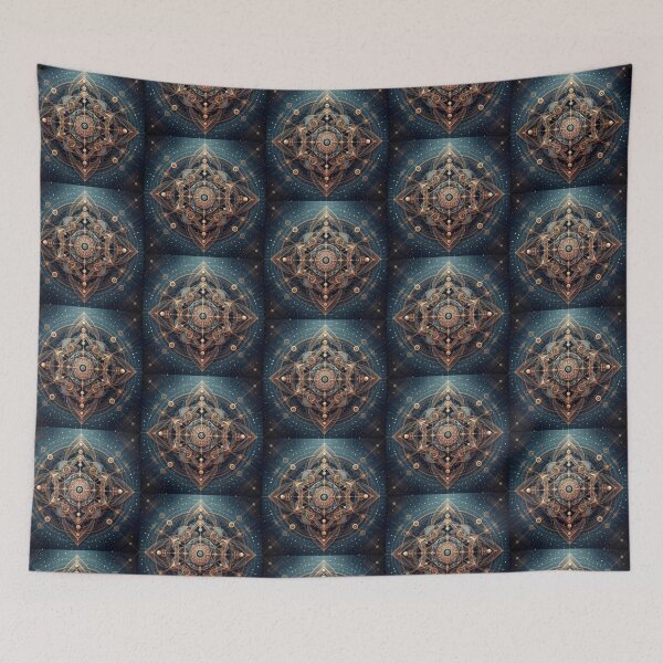Item preview, geometric,decorative,mystic patterns designed and sold by Dogandesighn.