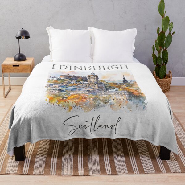 Item preview, Watercolor Design of Edinburgh - Scotland designed and sold by Sketch-Shack.